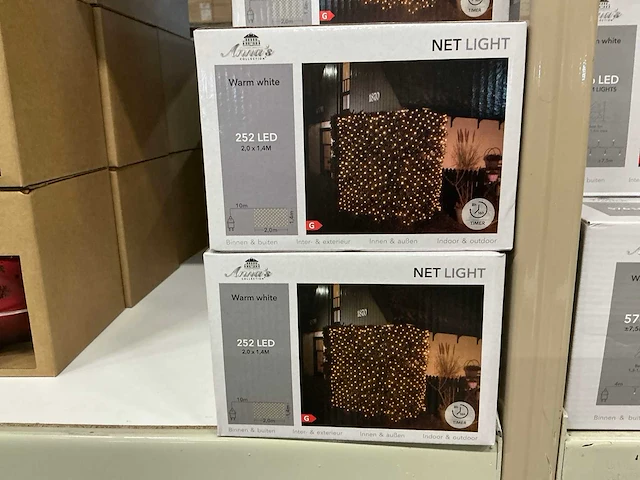 Partij anna’s collection net light warm white 252 led 2,0x1,4m (30x) - afbeelding 1 van  3