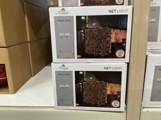 Partij anna’s collection net light warm white 252 led 2,0x1,4m (30x) - afbeelding 1 van  3