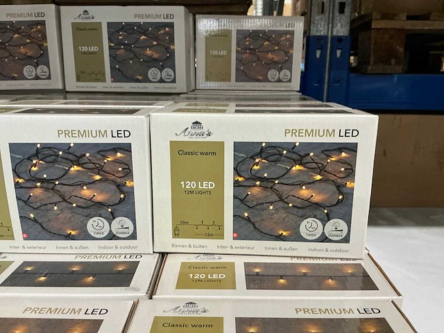 Partij anna’s collection premium led classic warm 120 led 12m lights (47x) - afbeelding 2 van  3