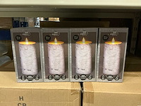 Partij anna’s collection wax candle white birch ø7,5x15cm (72x) - afbeelding 1 van  4