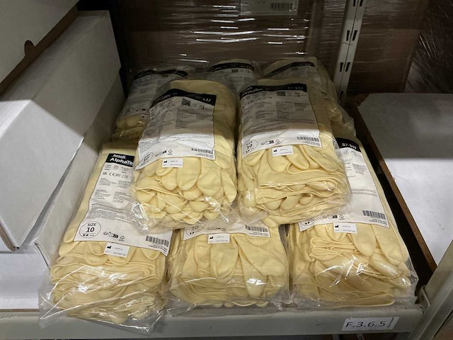 Partij ansell alphatec 87-137 handschoenen size 10 (96x) - afbeelding 1 van  1