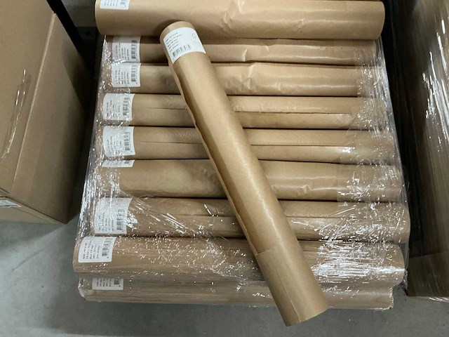 Partij app. rol kraft 70cm 50mtr (34x) - afbeelding 2 van  3
