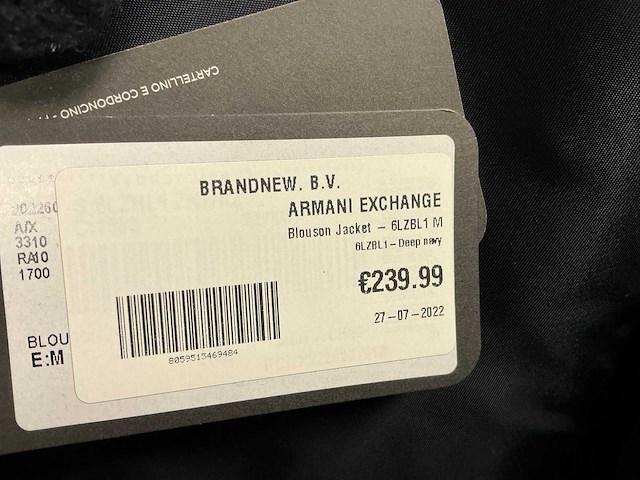 Partij armani exchange & calvin klein jeans heren jassen (8x) - afbeelding 8 van  10