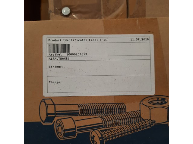 Partij asfaltnagels - afbeelding 3 van  7