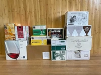 Partij assorti glaswerk