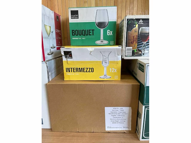 Partij assorti glaswerk - afbeelding 5 van  8