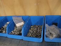 Partij assortimentsbakken voor kleine onderdelen incl. bevestigingsmaterialen - afbeelding 4 van  4