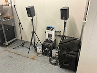 Partij audio apparatuur