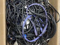 Partij (audio) kabels, diverse soorten - afbeelding 2 van  2