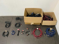 Partij audio kabels - afbeelding 1 van  10