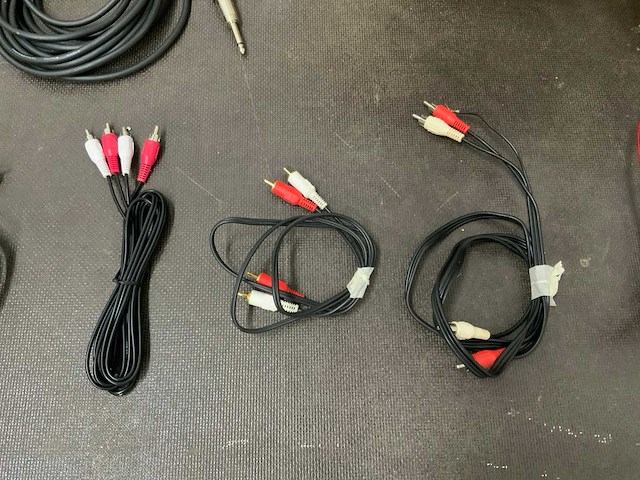 Partij audio kabels - afbeelding 5 van  10