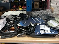 Partij audiokabels en studio-accessoires