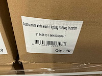 Partij austria cone white wash 1kg per bag (120kg) - afbeelding 3 van  4