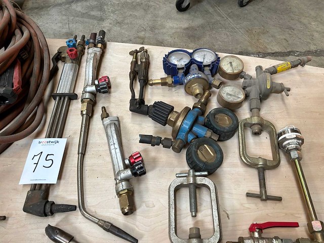 Partij autogeensnijder onderdelen - afbeelding 1 van  3