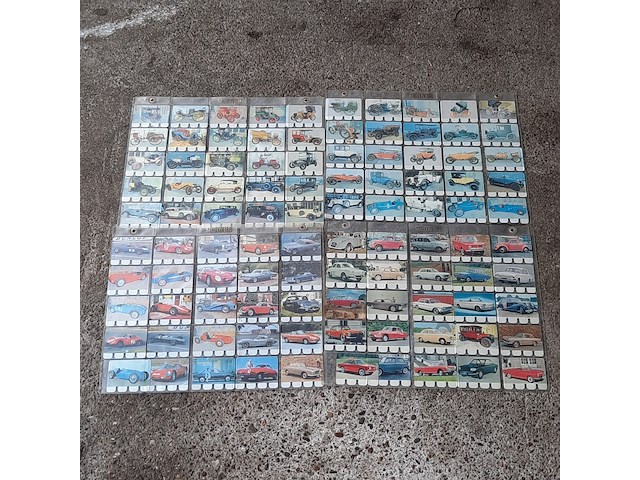 Partij autoplaatjes in bewaarhoes - afbeelding 1 van  7