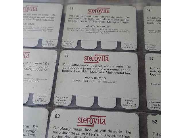 Partij autoplaatjes in bewaarhoes - afbeelding 7 van  7