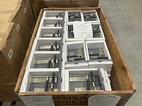 Partij avenue artdeco blind mat nikkel deurkruk sets (circa 90 stuks) - afbeelding 2 van  6
