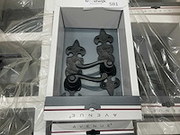 Partij avenue chateau zwart deurkruk sets (circa 78 stuks) - afbeelding 4 van  7