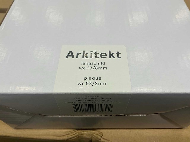 Partij avenue deurkruk sets arkitekt wc (180 stuks) - afbeelding 4 van  7