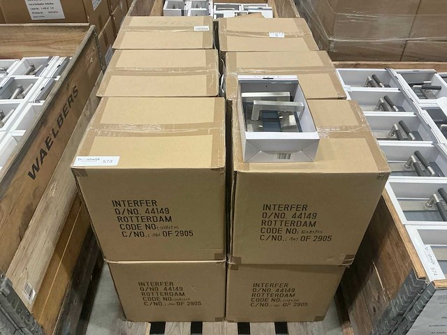 Partij avenue deurkruk sets cubic (120 stuks) - afbeelding 1 van  6
