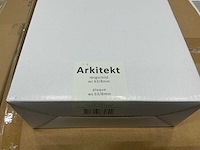 Partij avenue wc deurkruk sets arkitekt zwart 63/8mm (150 stuks) - afbeelding 3 van  7
