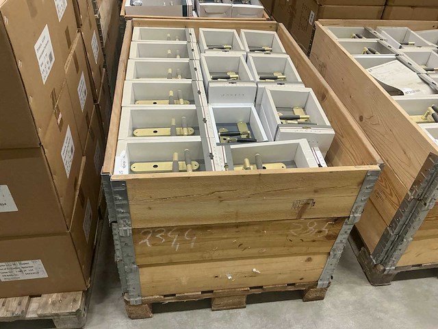 Partij avenue wc deurkruksets nostalgie (circa 100 stuks) - afbeelding 1 van  7