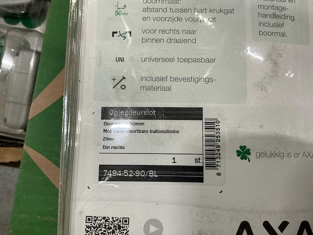 Partij axa opleg deursloten - afbeelding 6 van  9