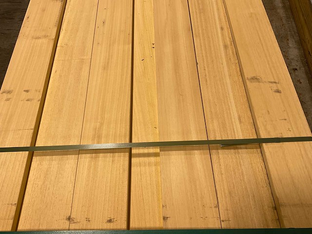 Partij ayous planken - 300-450x15x2,3 cm - afbeelding 3 van  9