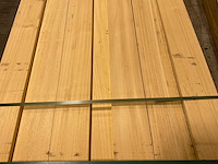 Partij ayous planken - 300-450x15x2,3 cm - afbeelding 3 van  9