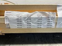 Partij ayous planken - 300-450x15x2,3 cm - afbeelding 9 van  9