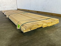 Partij ayous planken - 300-450x15x2,3 cm - afbeelding 4 van  5