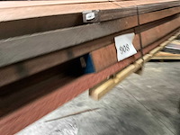 Partij azobé hardhouten palen en balken - afbeelding 5 van  13