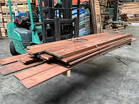 Partij azobé tuinplanken 200-300 cm - afbeelding 1 van  8