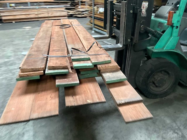 Partij azobé tuinplanken 200-300 cm - afbeelding 6 van  8