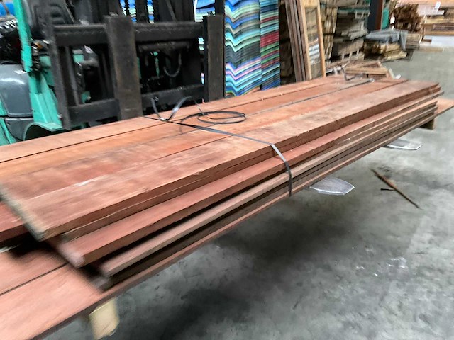 Partij azobé tuinplanken 200-300 cm - afbeelding 2 van  8