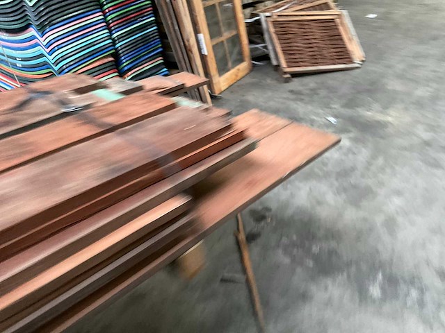 Partij azobé tuinplanken 200-300 cm - afbeelding 5 van  8
