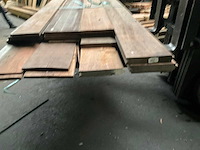Partij azobé tuinplanken - afbeelding 2 van  12