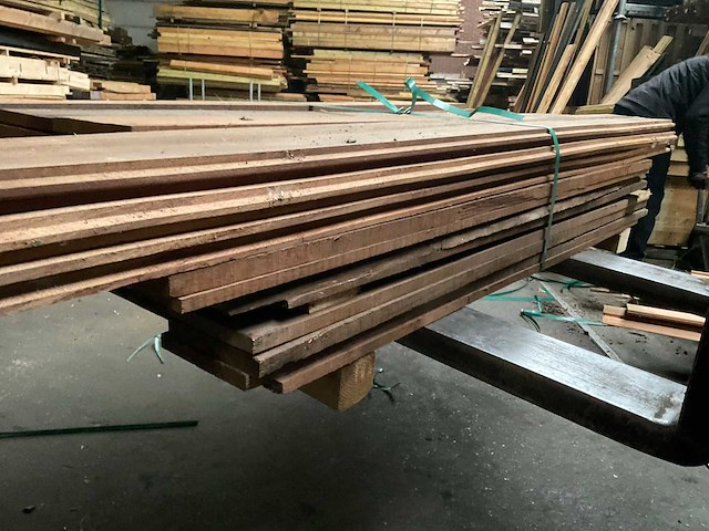 Partij azobé tuinplanken - afbeelding 4 van  12