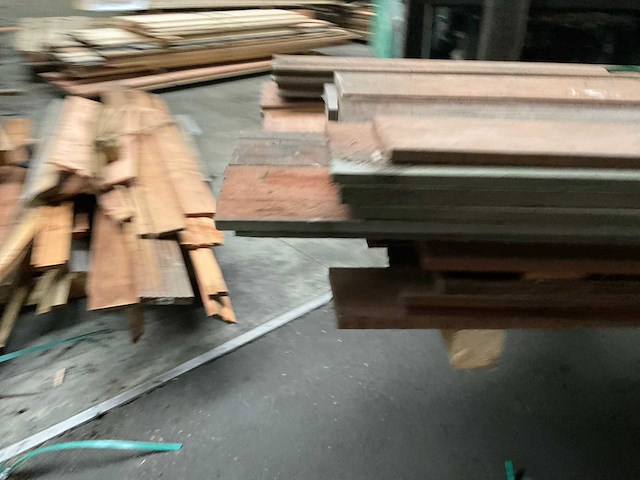 Partij azobé tuinplanken - afbeelding 8 van  12