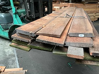 Partij azobé tuinplanken - afbeelding 5 van  9