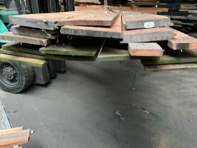 Partij azobé tuinplanken - afbeelding 6 van  9