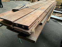 Partij azobé tuinplanken - afbeelding 7 van  9