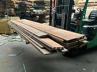 Partij azobé tuinplanken - afbeelding 1 van  9