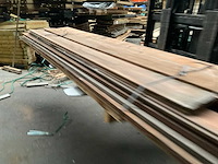 Partij azobé tuinplanken - afbeelding 2 van  9