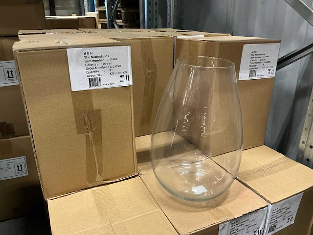 Partij b-living bloemenvazen h37cm (33x) - afbeelding 1 van  5