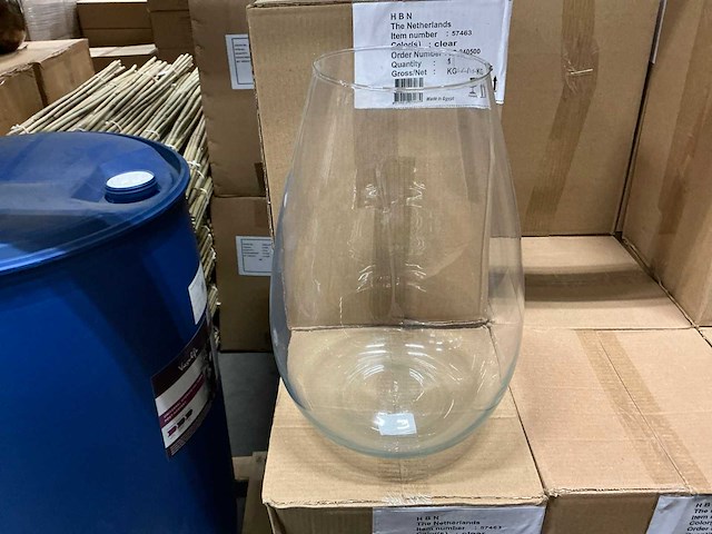 Partij b-living bloemenvazen h37cm (33x) - afbeelding 3 van  5