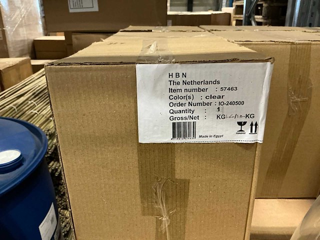 Partij b-living bloemenvazen h37cm (33x) - afbeelding 5 van  5