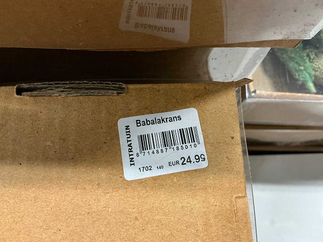 Partij babalakransen groen & rood (52x) - afbeelding 5 van  6