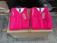 Partij baby slaapzakken fuchsia (24x) - afbeelding 2 van  3