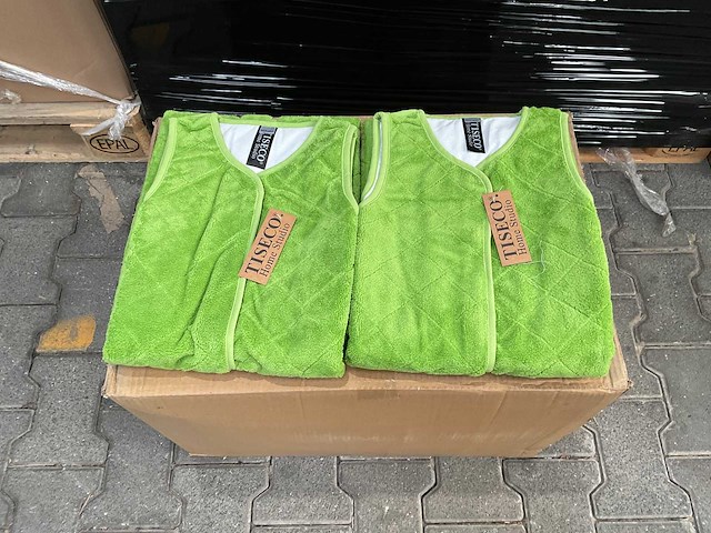 Partij baby slaapzakken groen (24x) - afbeelding 1 van  3